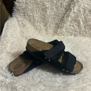 Birkenstock Women's Uji Suede Double Strap Sandals